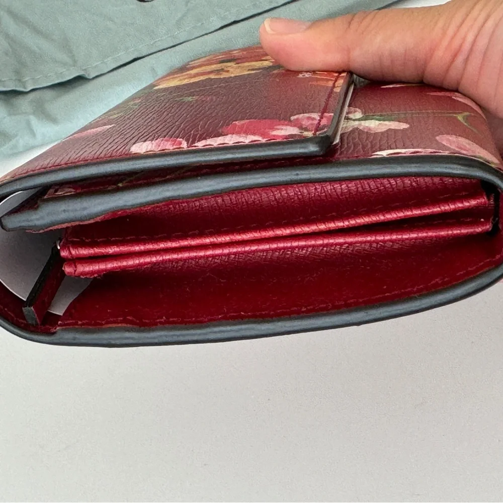 Gucci Blooms Print Continental Wallet Romantic Cherry Multicolor Japan
